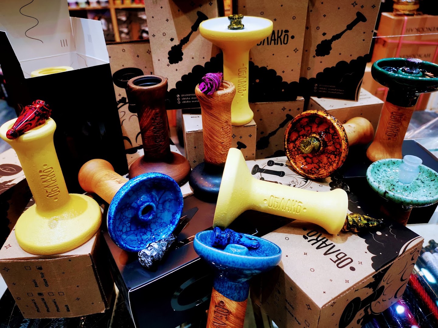 Hochwertige Shisha-Köpfe und Zubehör im DOWNTOWN SHISHA STORE